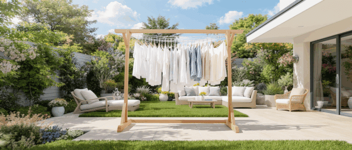 découvrez comment un étendoir à linge extérieur peut transformer votre espace extérieur en un lieu pratique et agréable, tout en vous permettant de sécher votre linge au grand air et de profiter de la beauté de votre jardin.